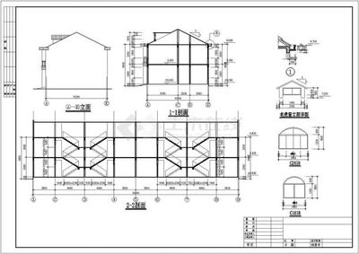 某地區(qū)小別墅建筑施工圖(含工程說(shuō)明)