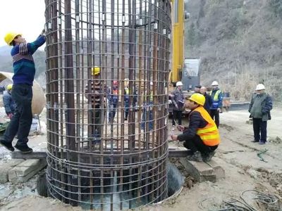 【工程履約】十堰一級(jí)公路項(xiàng)目完成首根橋梁樁基